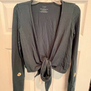 Purusha People Long Sleeve Daisy Wrap (Small)